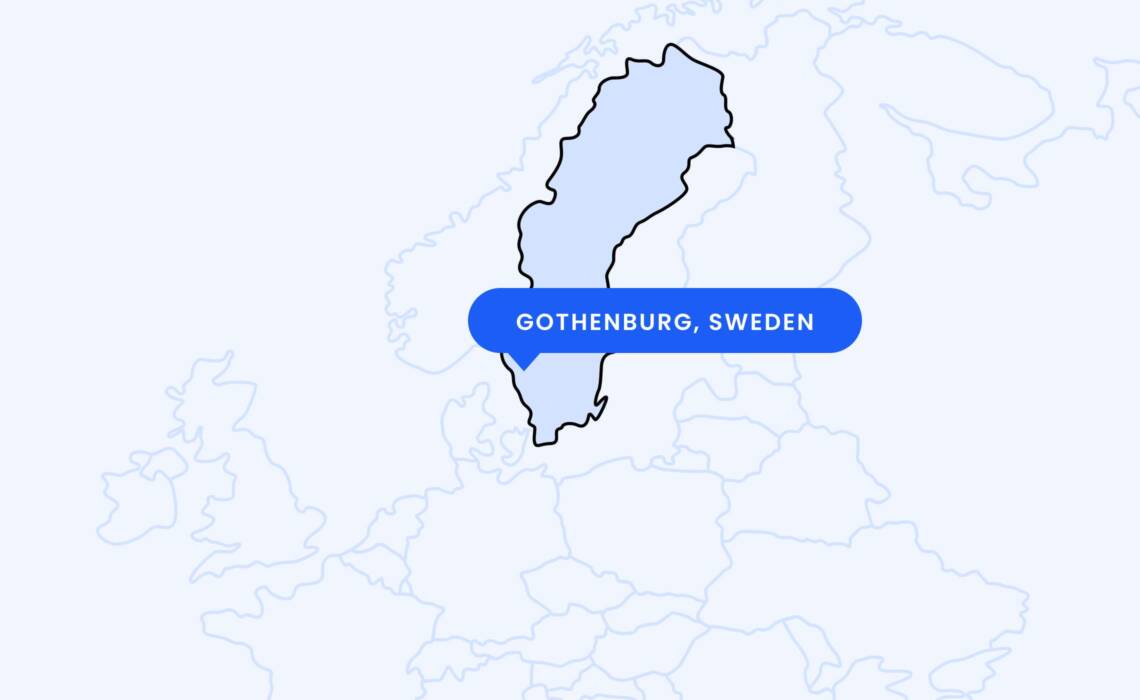Map - EUROPE - Sweden