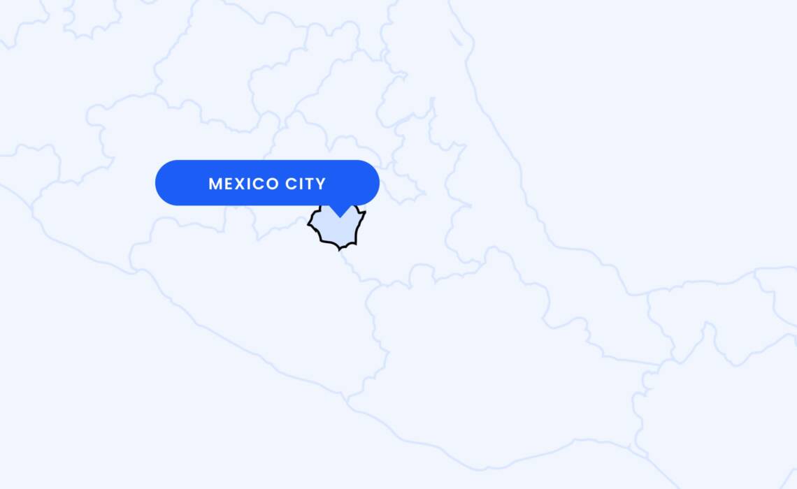 Map - MEXICO