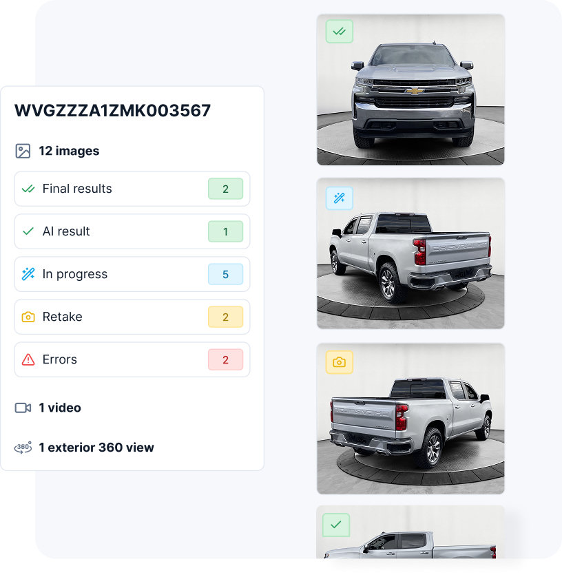 CarCutter Hub - status tracking - US