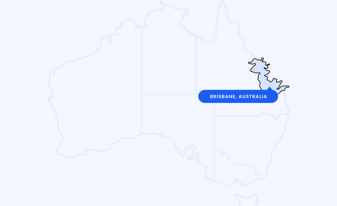 MAP - AUSTRALIA - Brisbane / CarCutter